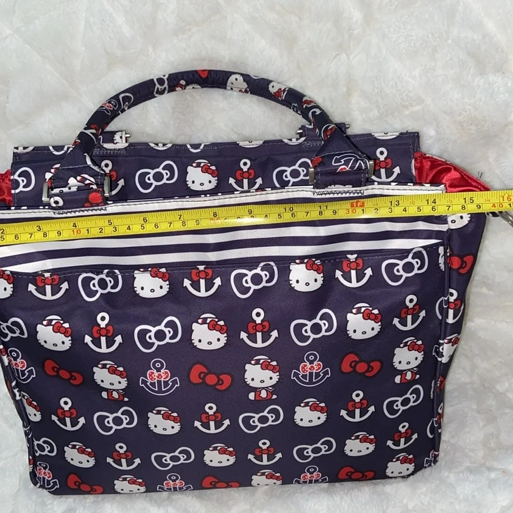 RARE EUC Jujube x hello kitty our to sea diaper bag